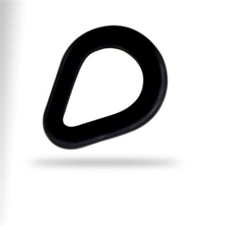 ac-1000-04 Pear Type Rig Ring №1 2.7X3.5X0.45Mm Matt Black 20 Шт.