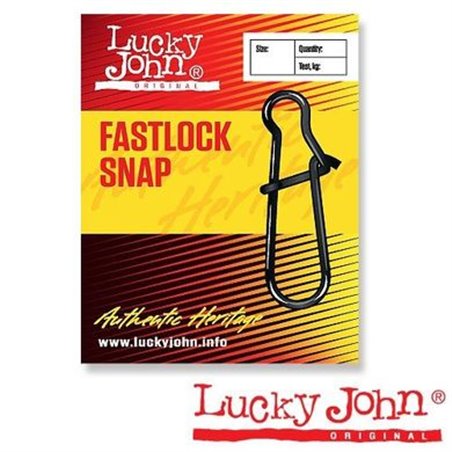 LJ5020-001 Застежка Lucky John FASTLOCK SNAP 001 *10