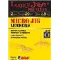 LJP6403-020 Поводок LJ 1х19 Micro Jig Leader 2,8kg 20cm *2