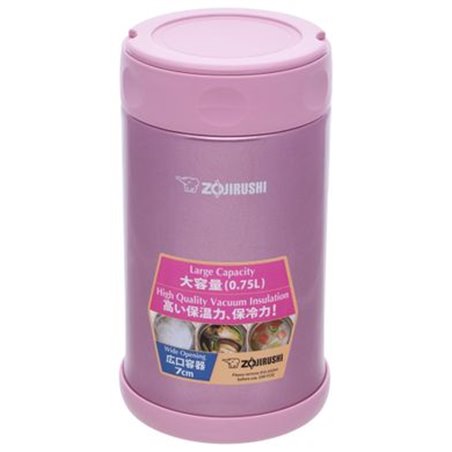 Пищевой термоконтейнер ZOJIRUSHI SW-FCE75PS 0.75 л / цвет розовый (1678-03-58)
