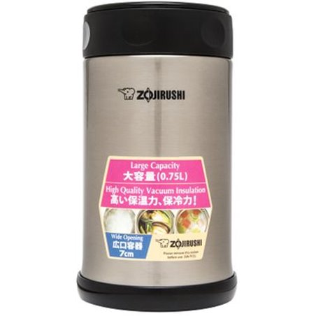 Пищевой термоконтейнер ZOJIRUSHI SW-FCE75XA 0.75 л стальной (1678-00-90)
