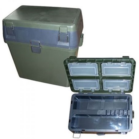 H-2060 Зимний ящик пластиковый (высокий) Salmo 39,5х24см h-37,5см