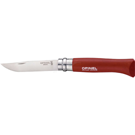 Нож Opinel №8 красный VRI (001981)