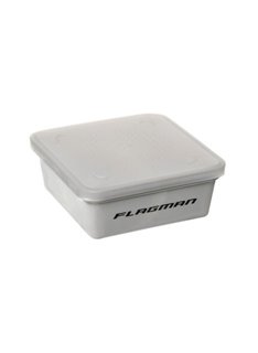 Коробка для наживки Flagman (сито, кришка) 12x12 см GREY (MMI0025)