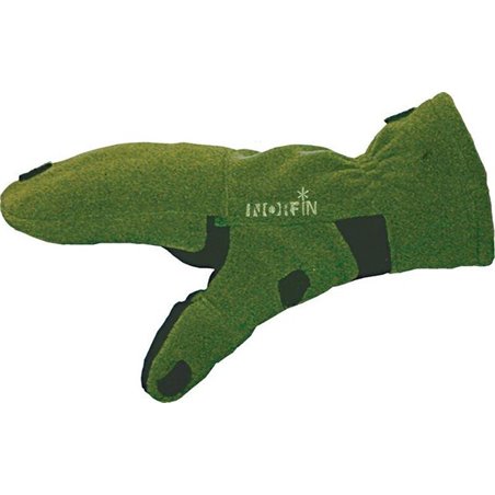Перчатки-варежки Norfin Cesium ветрозащитные L Зелёный (701103-L)