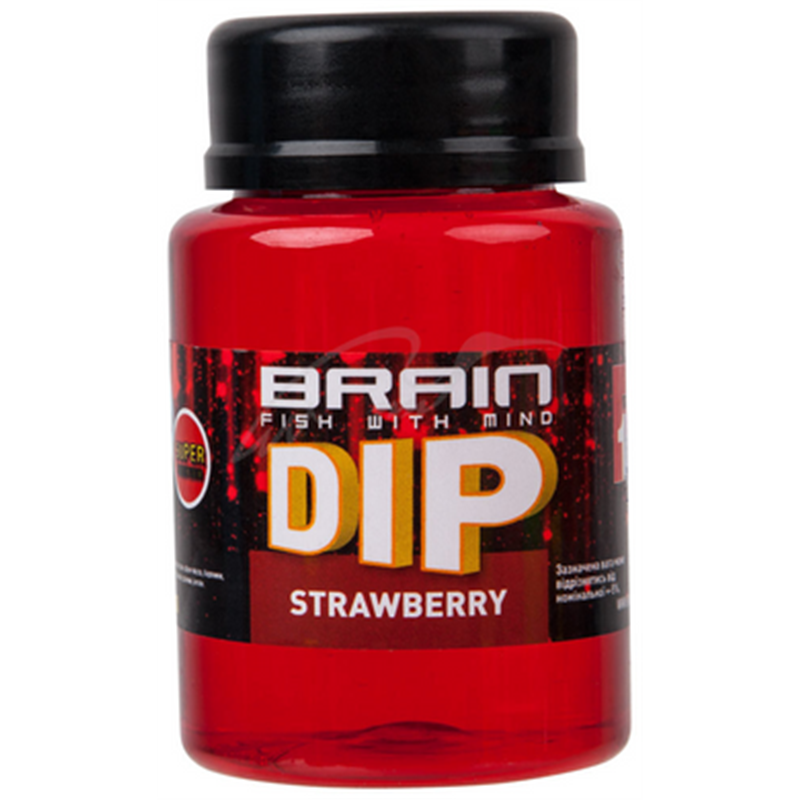 Дип для бойлов Brain F1 Strawberry (клубника) 100ml (1858-03-02)