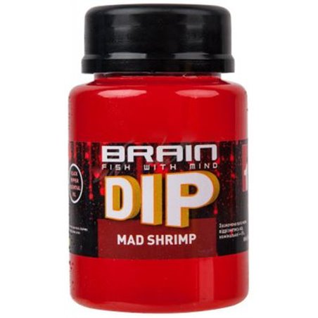 Дип для бойлов Brain F1 Mad Shrimp (креветка) 100ml (1858-03-14)