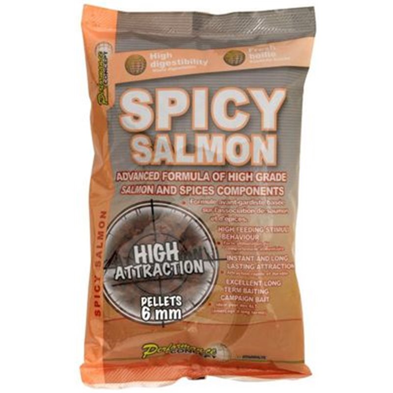 Прикормка Starbaits Spicy Salmon Method Mix 2.5кг (200-23-57)