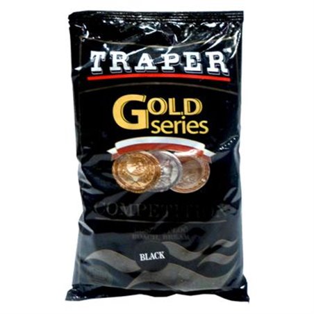 Прикормка Traper Gold Состязание Черная 1кг (t98)