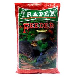 Прикормка Traper Секрет - Фидер красная 1кг (t24)