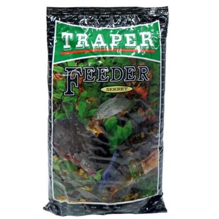 Прикормка Traper sekret 1кг Feeder чёрный (T00023)