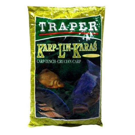 Прикормка Traper Popular (Карп, Линь, Карась) 1кг (t55)