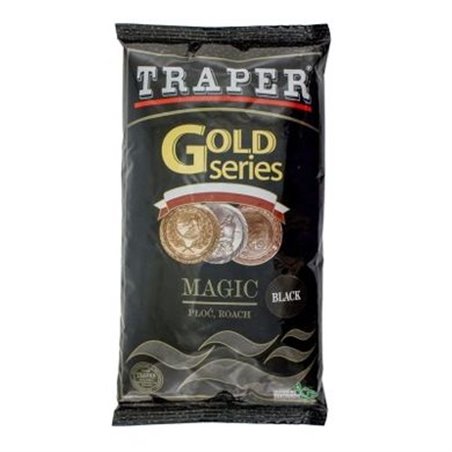 Прикормка Traper Gold Magic Black 1кг (t9)