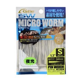 Виброхвост Owner MW-01 SW Micro Worm Pin Worm S 1.3 25 (82911-25)
