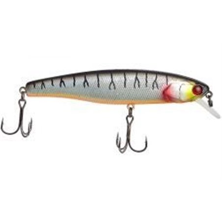 Воблер Jackall Smash Minnow 100SP 100mm 16.6g UV Mat Silver Tiger (цвет 138) (1699-24-07)