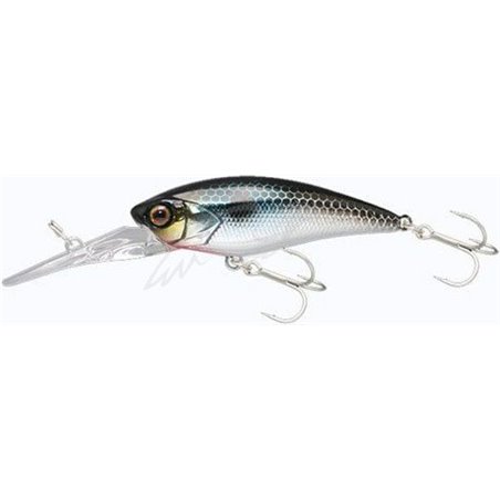 Воблер Jackall D-Bill Shad 55MR 5.8g HL Bora Silver & Black Floating (1699-15-95)