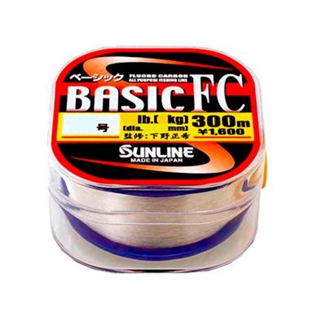 Флюорокарбон Sunline Basic FC 300м 0.235мм 3,64кг 8LB (1658-00-96)