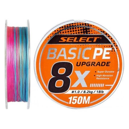 Шнур Select Basic PE 8x 150 м 1.5/0.18mm 22lb/10 кг (1870-31-42)