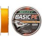 Шнур Select Basic PE (оранж.) 100м 0.08м 4кг/8lb (1870-27-52)