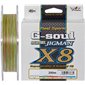 Шнур YGK Super Jig Man X8 (мультиколор) 200м 0.128мм 7кг/15lb (5545-00-57)