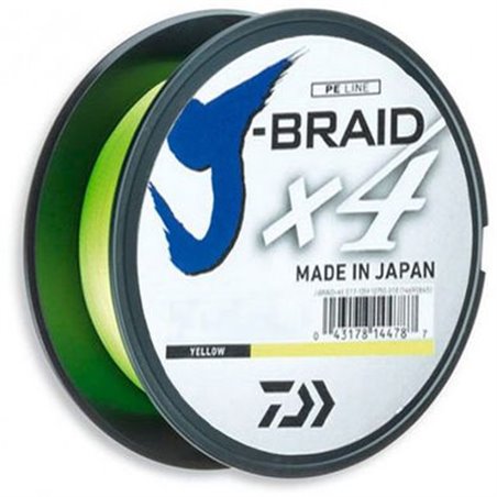 Шнур DAIWA J-Braid x4 0,10мм 135m 3,8кг/8lb (12740-010)