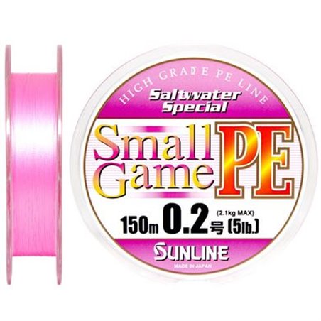 Шнур Sunline SWS Small Game PE 150м 0.2/0.074мм 5LB 2.1кг (1658-04-09)