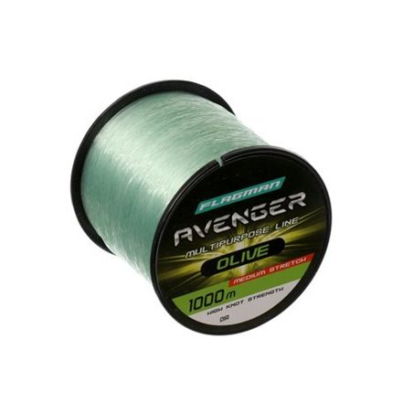 Леска Flagman Avenger Olive Line 1000м 0.30мм (FL04000030)