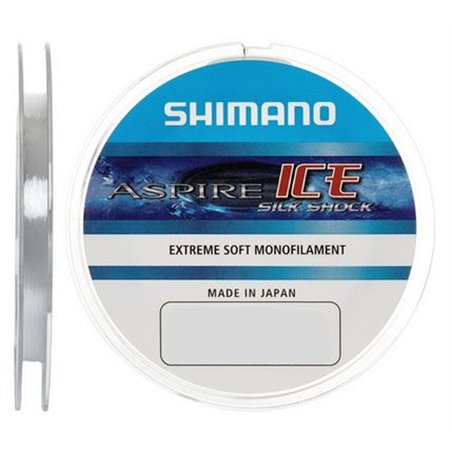 Леска Shimano Aspire Silk Shock Ice 50м 0.06мм 0,5кг/1lb (2266-55-54)