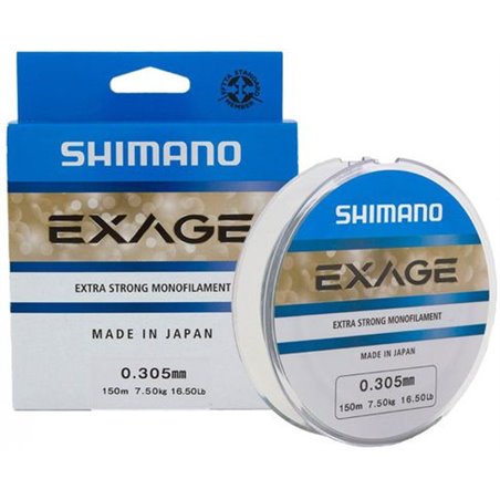 Леска Shimano Exage 150m 0.165mm 2,3кг/5lb (2266-75-35)