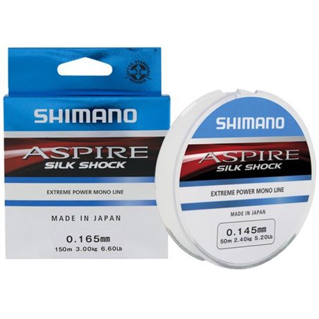 Леска Shimano Aspire Silk Shock 150m 0.10mm 1.2кг/3lb (2266-75-13)