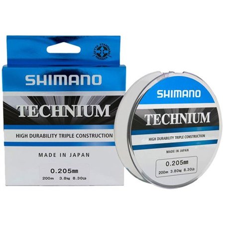 Леска Shimano Technium 200m 0.165mm 2,6кг/6lb (2266-70-00)