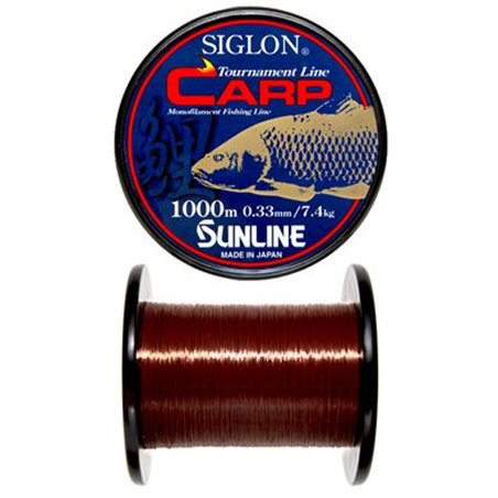 Леска Sunline Siglon Carp 1000м (коричн.) 0.28мм 5,5кг/12lb (1658-05-69)