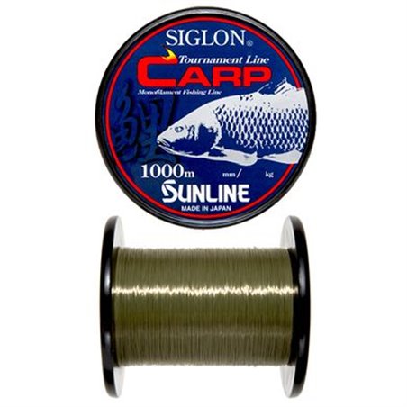 Леска Sunline Siglon Carp 1000м (зеленый) 0.33мм 7,4кг/16lb (1658-03-06)