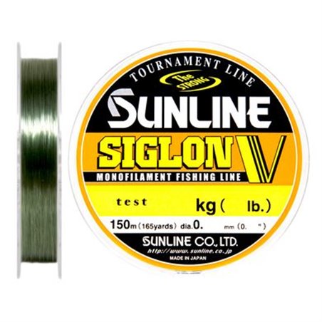 Леска Sunline Siglon V 150м 1.0/0.165мм 3кг/6lb (1658-05-03)